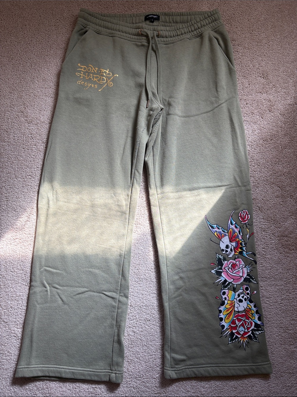 Ed Hardy Butterfly Sweatpants